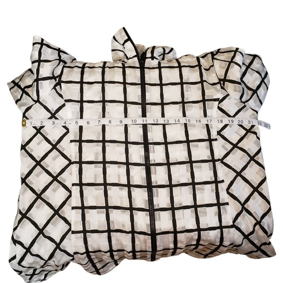 Lior Paris Victoria Zip Front Casual Dress Jacket Three Quarter Sleeve Size L - Picture 6 of 6